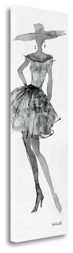 "Fashion Sketchbook V" By Anne Tavoletti, Giclee Print on Gallery Wrap Canvas