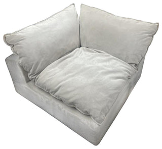 Divani Casa Garman Modern Light Grey Corner