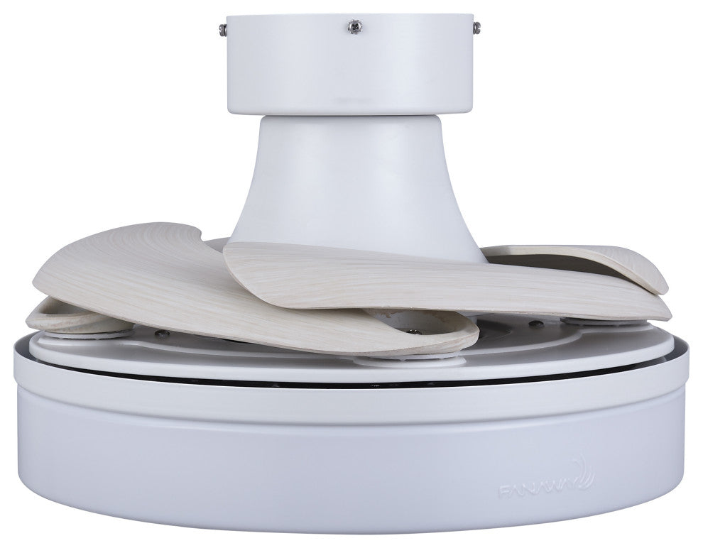 Fanaway Orbit 36" Ceiling Fan With Light, Matte White