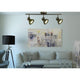 Antique Bronze 3-Light LED Restoration Directional Ceiling Or Wall Track Kit