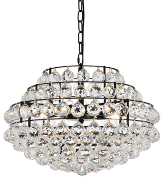 Seren 20" Pendant, Black