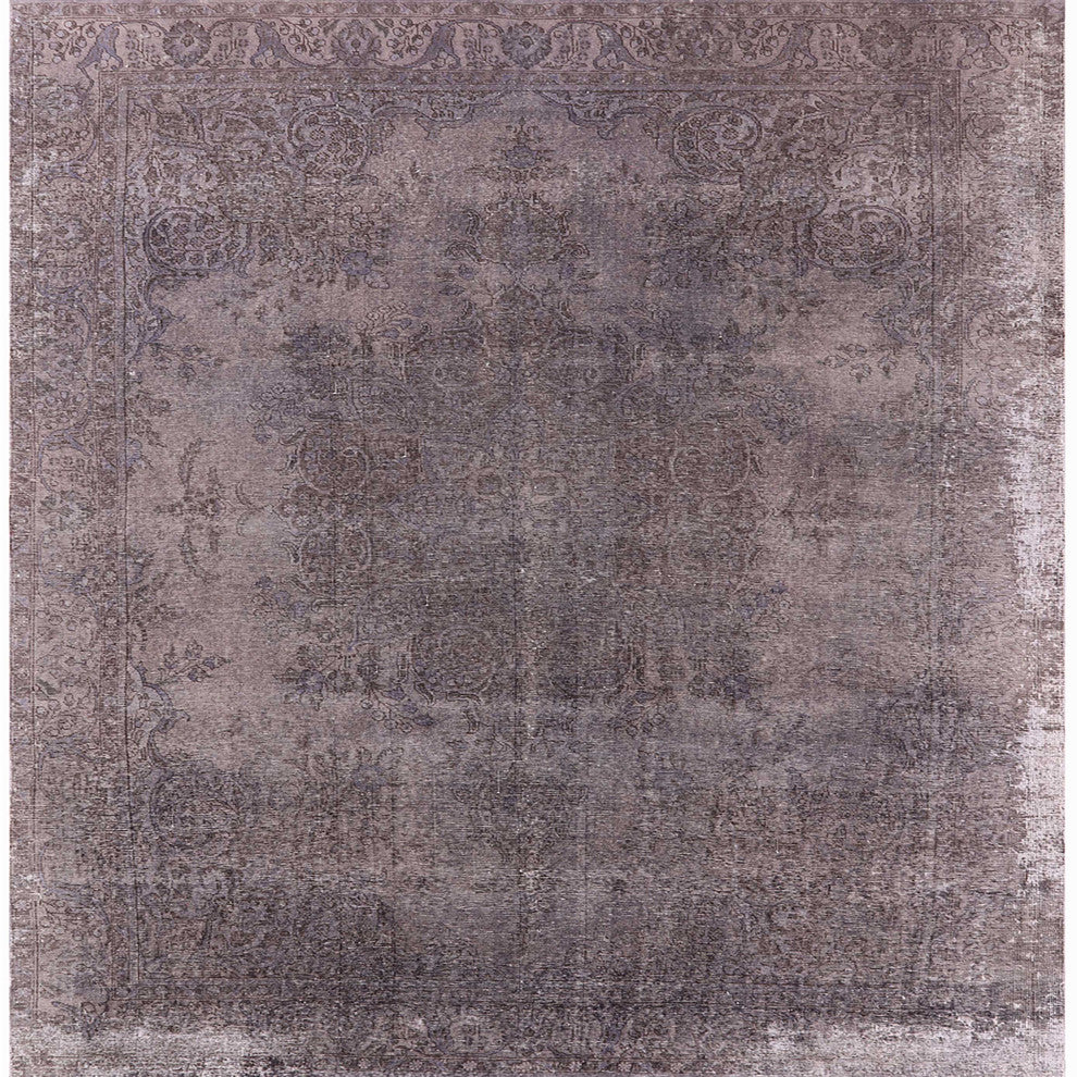 Ahgly Company Indoor Square Mid-Century Modern Area Rugs, 4' Square