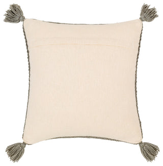Surya Makrome Mko-012 Pillow Shell With Down Insert 20"H X 20"W