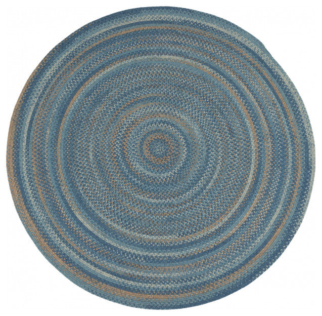 Colonial Mills Rug Westcott Blue Round, 9x9
