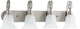 Bryant 4-Light Vanity Fixture, Classic Nickel