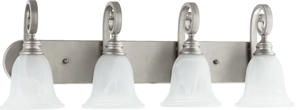 Bryant 4-Light Vanity Fixture, Classic Nickel