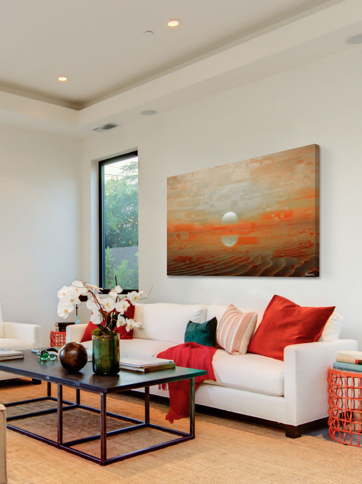 "Smara" Fine Art Canvas Print, 18"x12"