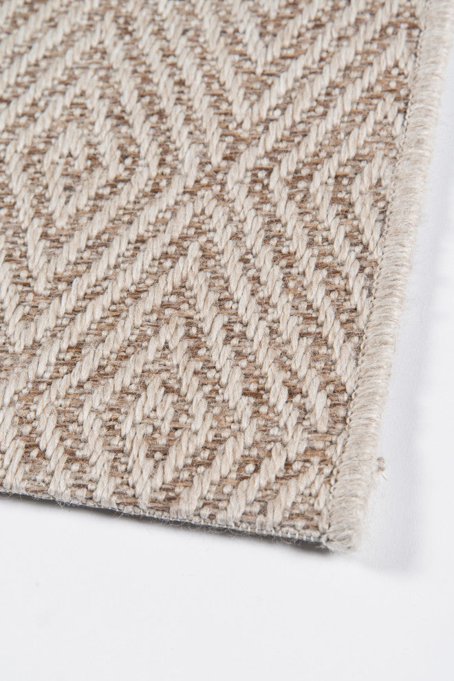 Erin Gates by Momeni Downeast Wells Indoor Outdoor Rug, Natural, 7''10"x10''10"