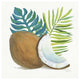 "Coconut Palm IV" Digital Paper Print by Mary Urban, 42"x42"