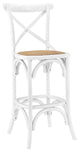 Modern White Gear Bar Stool