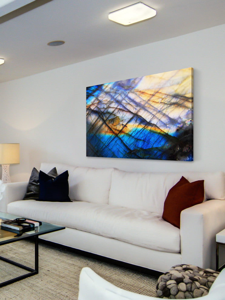 "Through the Lines" Painting Print on Canvas