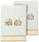 Linum Home Textiles 100% Turkish Cotton BELINDA 2PC Embellished Hand Towel Set