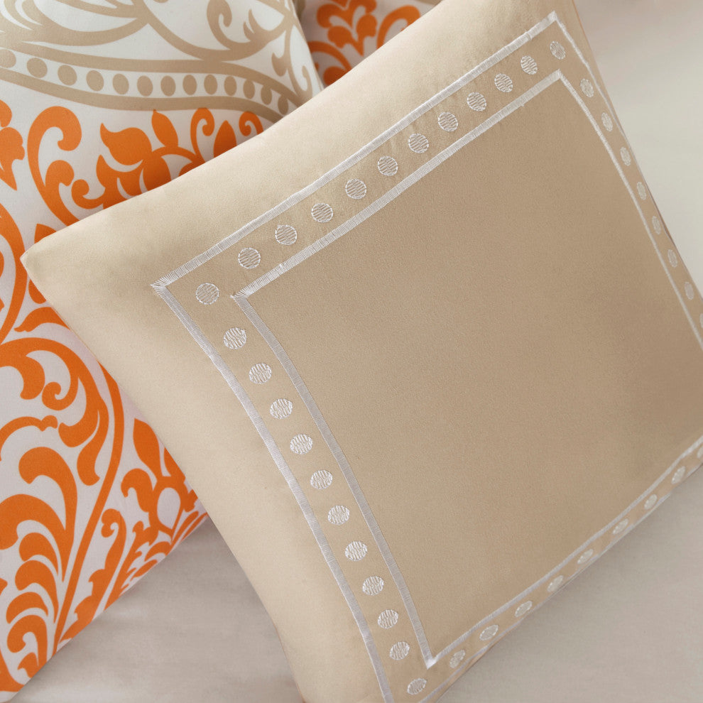 Intelligent Design Peach Skin Printed Comforter Set, Twin/Twin Xl