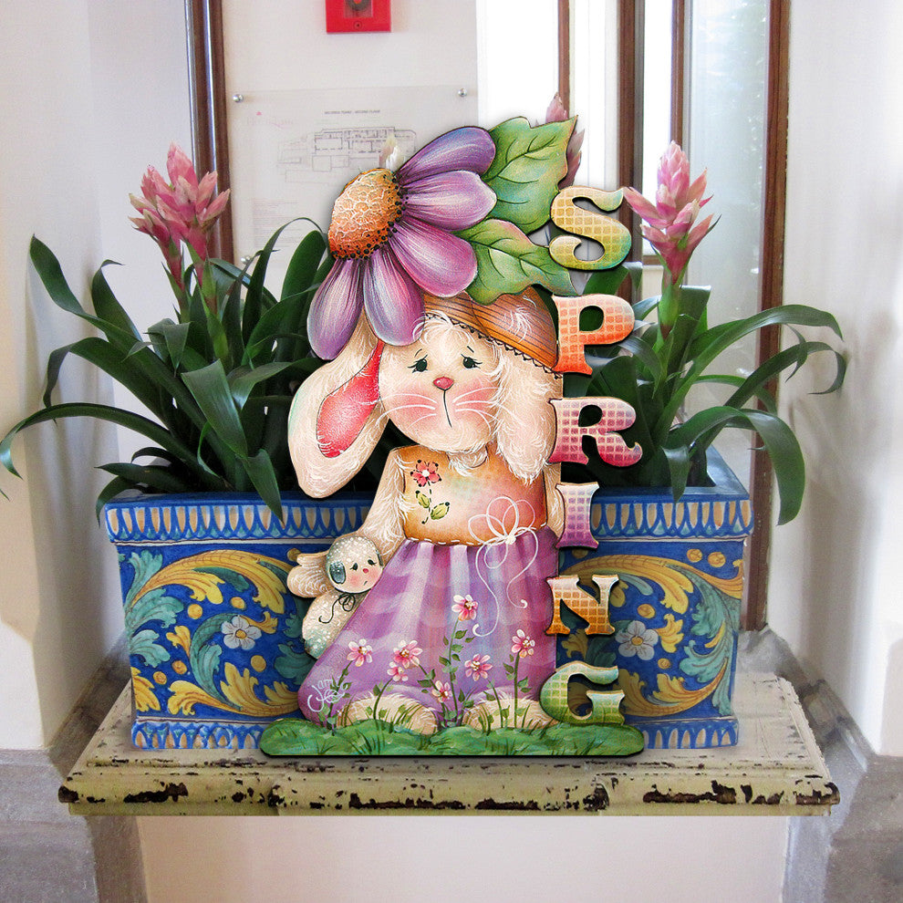 Spring Bunny Door Hanger