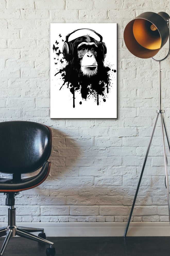 Cortesi Home "Monkey Business" by Nicklas Gustafsson, Giclee Canvas Art, 12"x18"