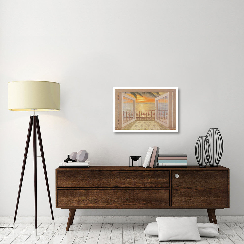 "Perfect Sunset" Digital Paper Print by Diane Romanello, 32"x22"