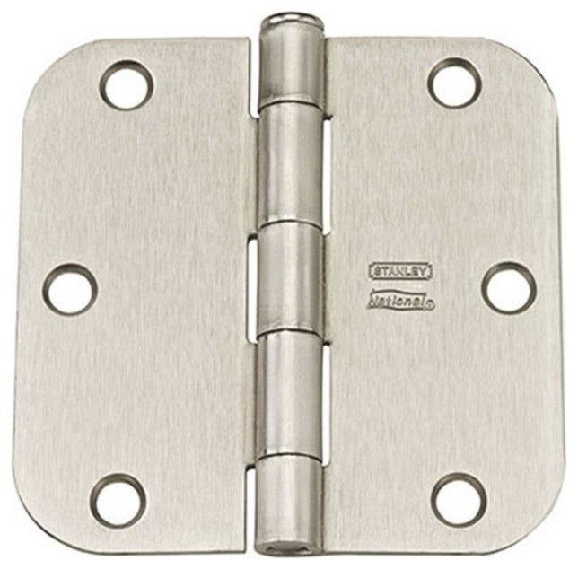National HardwareÂ® N612-061 Residential Hinge, Satin Nickel, 3-1/2", 12-Pack