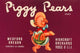 Piggy Pears Crate Label- Canvas Poster 20" x 30"
