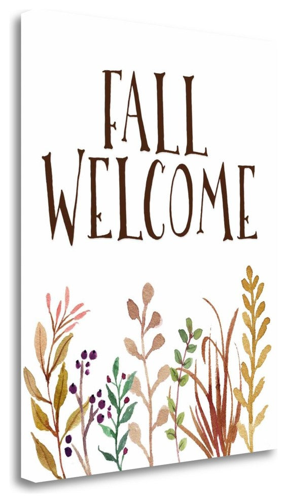 "Fall Welcome" By Tara Moss, Giclee Print on Gallery Wrap Canvas, Ready to Hang