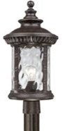 Quoizel CHI9011IB One Light Outdoor Post Mount Chimera Imperial Bronze