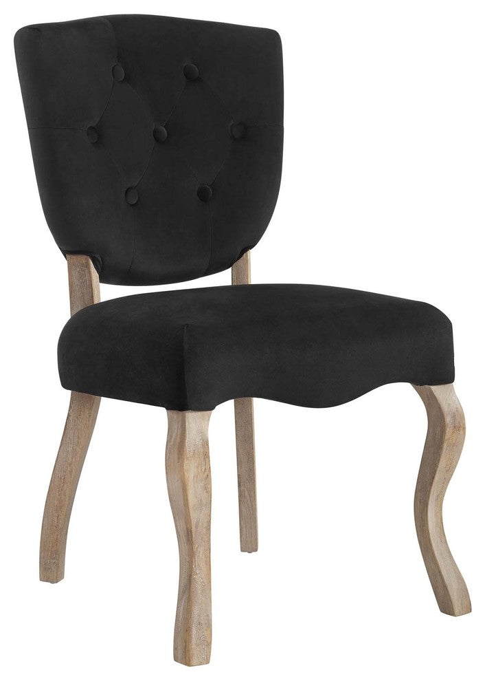 Array Dining Side Chair Set of 4, Black
