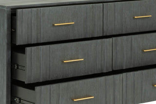 Modrest Manchester - Contemporary Dark Gray Dresser