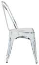 Bristow Armless Chair, Antique White, Set of 4