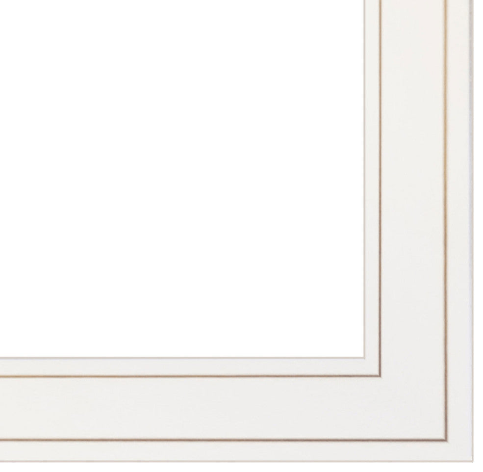 Simplicity in White II White Framed Print Wall Art