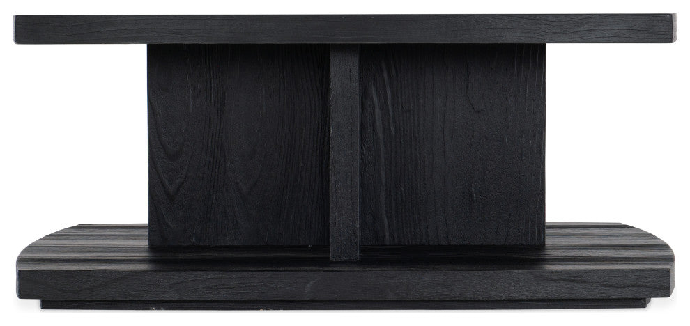 Linville Falls Shou Sugi Ban Square Cocktail Table