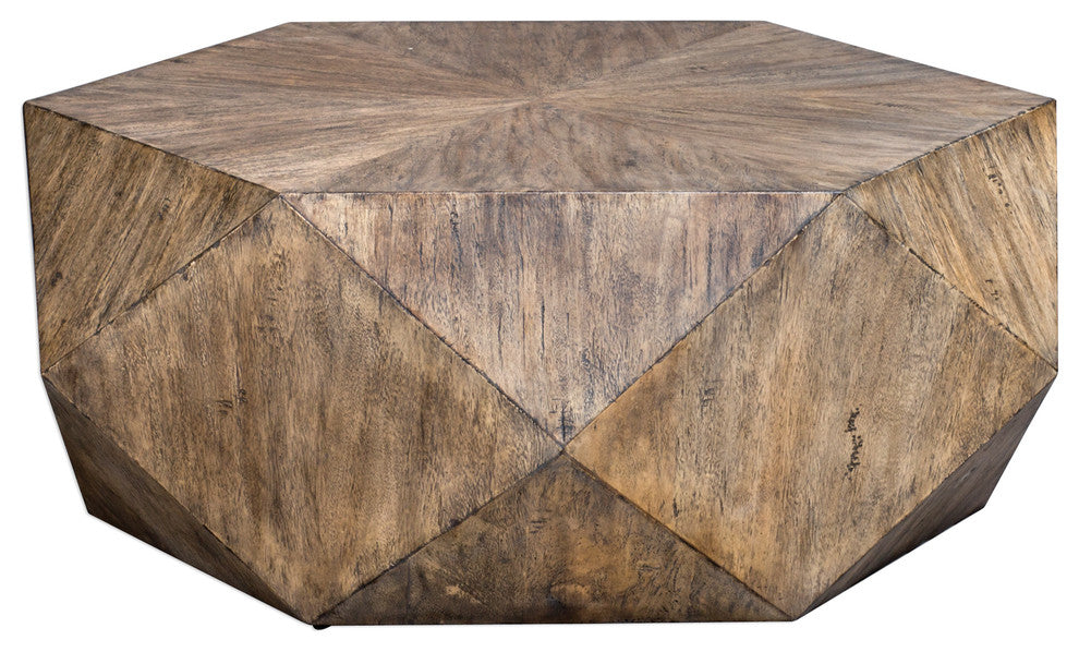 Uttermost Volker Honey Coffee Table