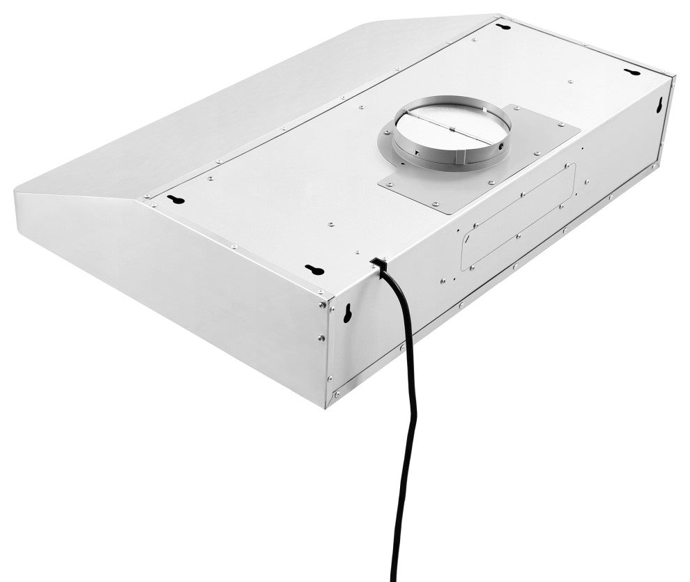 36 In. 500 CFM Ducted Under Cabinet Range Hood With Sealed Aluminum Motor