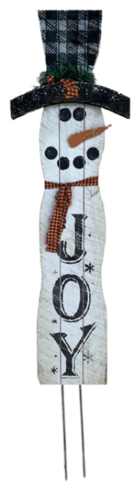 40" Plaid Frosty With Rods Joy