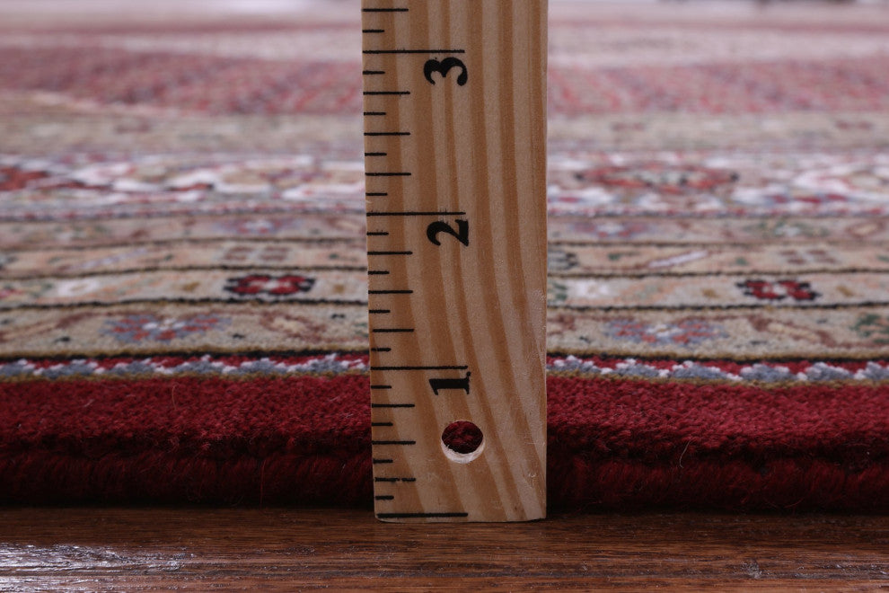8' 2" X 10' 4" Persian Tabriz Wool and Silk Handmade Rug Q8903