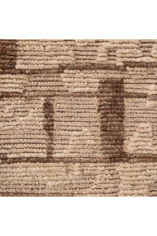 Hand-Knotted Brown Wool Carpet, Eichholtz Limitless, 10' X 13'