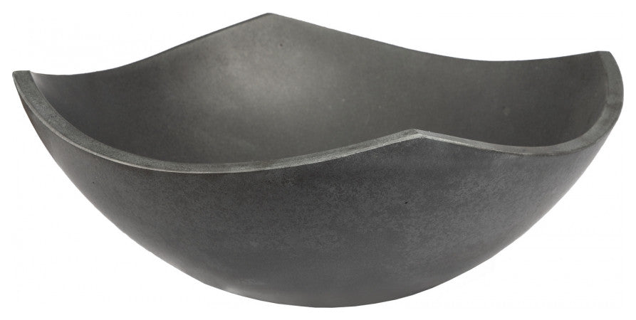 Eden Bath EB_S027LS-H Arched Edges Bowl Sink - Honed Lava Stone