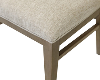 Modern Wood Rectangular Trestle Base Kitchen Table and 8 Chairs, Brown