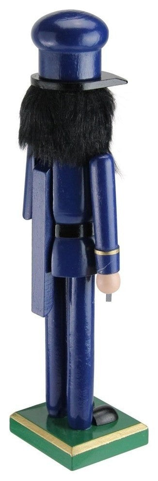 14" Decorative Wooden Christmas Nutcracker Police Officer