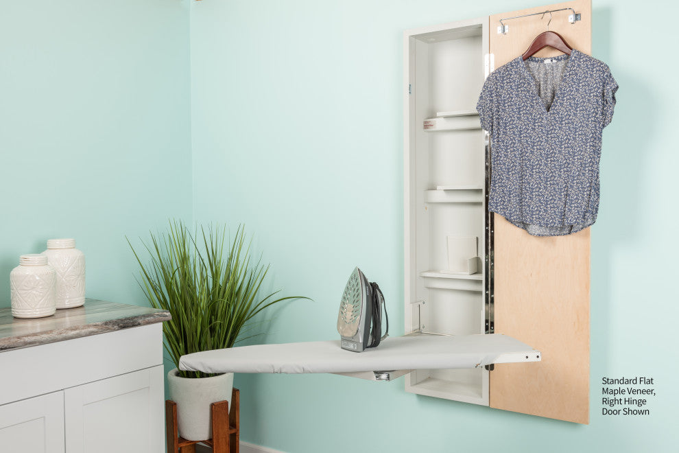 Premium Swivel Non-Electric Ironing Center, No Door