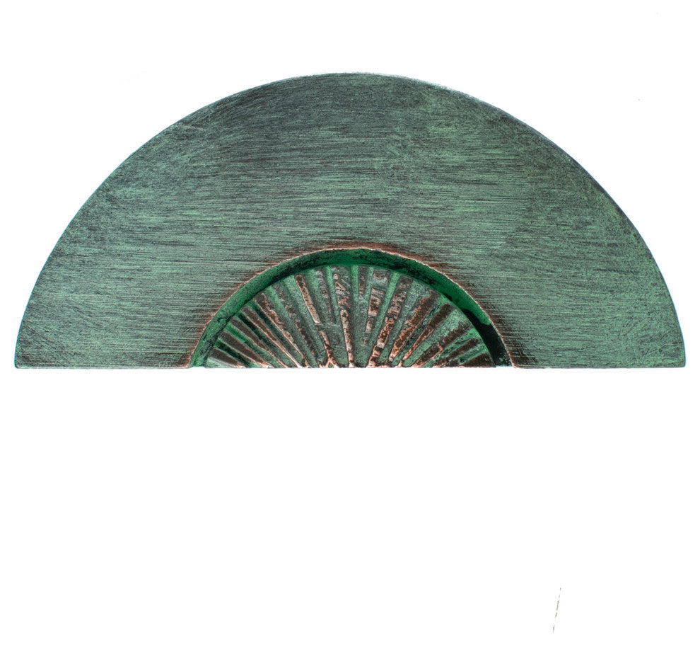 Shield Pewter Cabinet Pull Hawk Hill Hardware, Verde