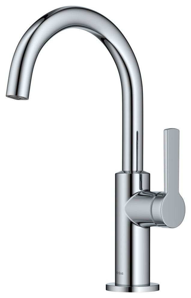 Oletto 1-Hole Kitchen Bar Faucet Matte Black