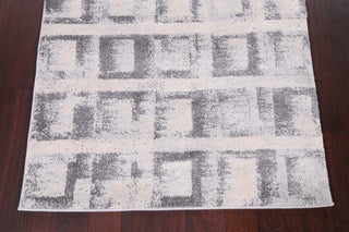 Geometric Oriental Transitional Turkish Rug Contemporary Carpet 3x8