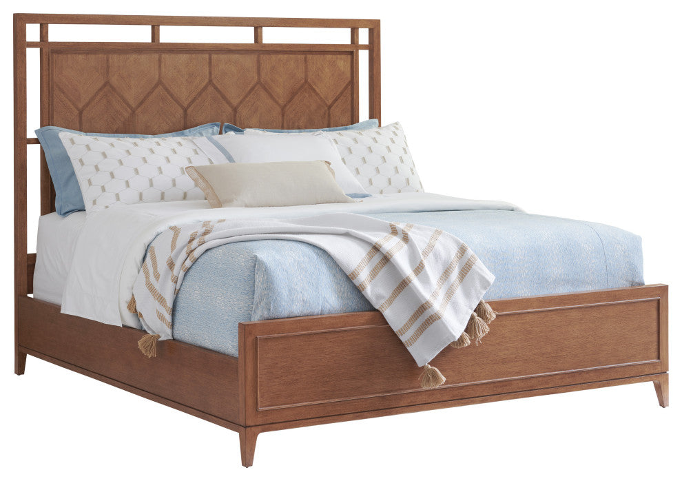 Rancho Mirage Panel Bed 6/6 King