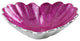 Pearlized Heart Bowl, Raspberry, 7"
