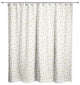 Yellow Daisy Pattern 71x74 Shower Curtain