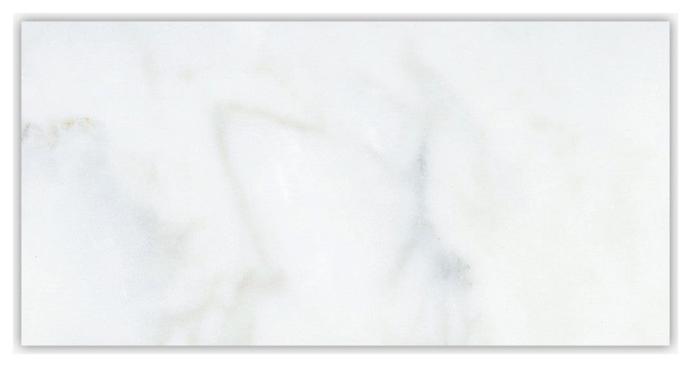 Calacatta Honed 18x36 Micro Beveled Marble Tile