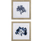 Indigo Coral B Wall Art, 2-Piece Set