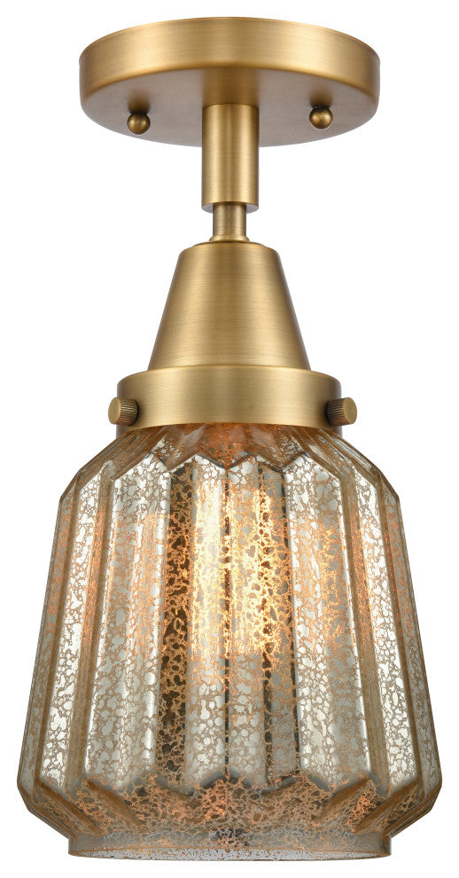 INNOVATIONS LIGHTING 447-1C-BB-G146-LED Chatham Flush Mount
