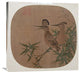 "Two Birds On a Bamboo Branch" Artwork, 30" x 29"