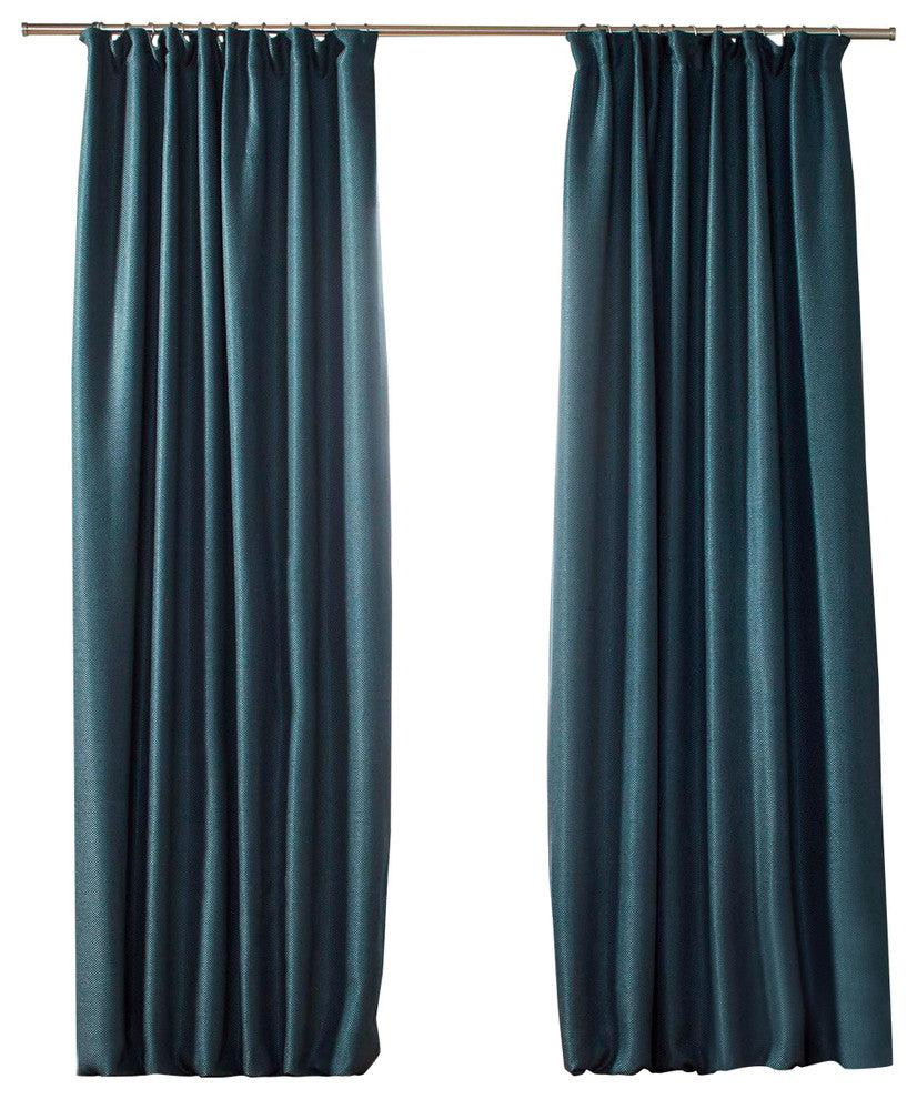 Coconut Gathered Curtain, Green, 79"x110"