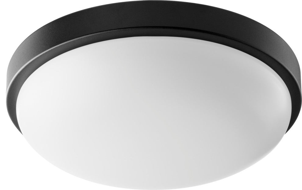 Quorum International 902-11 12"W LED Flush Mount Bowl Ceiling - Noir